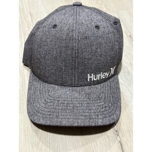 Hurley Flexfit Baseball Cap Heather Grey L-XL HNHM0005-LX Hat